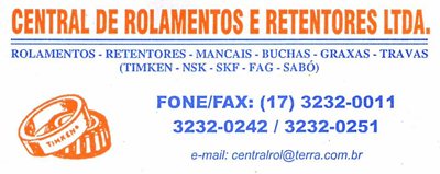 Central de Rolamentos e Retentores - Rio Preto