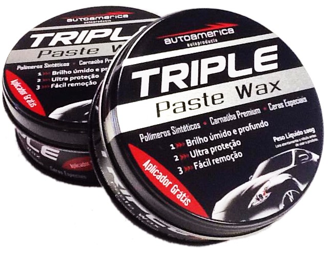 Cera Triple Paste Wax Autoamérica 100g