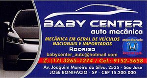Baby Center Auto Mecânica