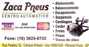 Zaca Pneus Centro Automotivo - Ribeirão Preto