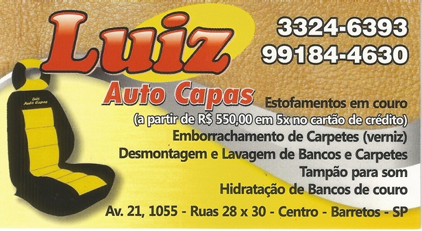 Luiz Auto Capas - Barretos