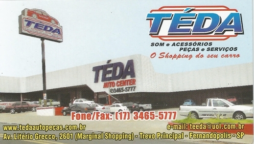 Téda Auto Center - Fernandópolis